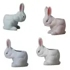 Cartoon Rabbit Ceramic Succulent Planter Cactus Flower Pot Container Decoration