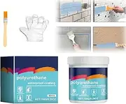 Firelye Polyurethane Waterproof Coating 150g,Eco-Friendly Waterproof Sealant,Liquid Waterproof Sealant for Roof Wall,New Strong Invisible Waterproof Anti-Leakage Agent (White,1pcs)