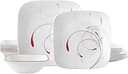 [CORELLE] Vitrelle Splendor Square 18Pc Set