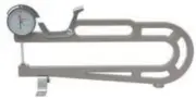 Grauating Caliper, Designed for use in Measuring thickness of plates on Violin