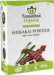 TRIMANTHAN ORGANICS Shikakai Powder | Shikakai Powder for Hair | Shikakai Powder Organic | Shikakai Powder for Hair Wash | Shikakai Powder for Skin | Excellent Hair Conditioner & Cleanser, (250 GM)