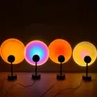 Sunset Projection Lamp Remote Control Atmosphere Night Light Sunset Light For Be