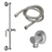 California Faucets 9127-30K-PC Slide Bar Handshower Kit POLISHED CHROME New!