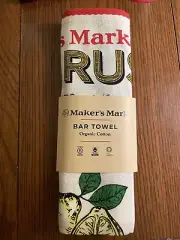 NWT Makers Mark Bar Towel - Know Supply - Gold Rush $25