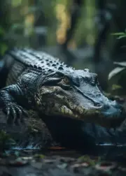 Fearsome Alligator PREMIUM POSTER FILM PRINT HIGH QUALITY Thick paper