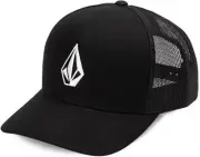 VOLCOM CAP TRUCKER Fullstone cheese black HAT CAP Aust Seller