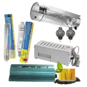 Hydroponics Grow Light Kit Cool Tube Reflector 250-1000w MH HPS Ballast Yoyo Kit