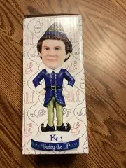 Kansas City Royals Buddy the Elf Bobblehead Theme Ticket 7/25/22 Limited To 500