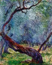 Study Of Olive Trees By Claude Monet Painting Artwork Paint By Numbers Kit DIY
