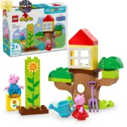 LEGO DUPLO Peppa Pig Garden & Tree House Building Set - Ages 2+