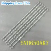 LED Strips(6) for Hisense HZ65E3D HZ65A56E SVH650AK7 ZD_SSC_D650 HD650X1U51-T0L3