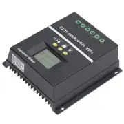 MPPT Solar Charge Controller Dual USB Port Backlit LCD Display Solar Panel