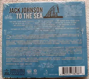 ◎2010全新CD未拆!限量進口版-13首-傑克強森-來去海邊專輯-Jack Johnson-To The Sea等13