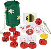 Vaguelly 1 Set Fishing Counting Unit Quilling Wrinkle Count Beetle Fishing Decals para Plat Game Role-Playing Clothing Cute Ideas Ring Ear Digger Tongs Kitchen Plastic