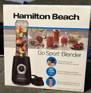 Hamilton Beach Go Sport Blender - Black brand new SEALED BOX 600 watt