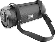 Pyle Wireless Portable Bluetooth Boombox Speaker - 300 Watt Rechargeable Boom Box Speaker Portable Music Barrel Loud Stereo System with AUX Input, MP3/USB/SD Port, Fm Radio, 3" Tweeter - PBMSPG2BK