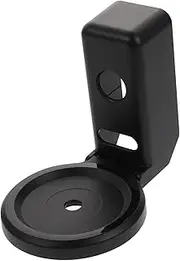 Smart Speaker Wall Mount Punch- Bracket Compatible Black Indoor Use Unique Folding Design