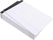 NUOBESTY 8pcs A5 Legal Notebooks Lined Paper Pads Memo Pad Tearable Pages for School Office