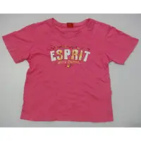 在飛比找蝦皮購物優惠-ESPRIT 桃紅色 T恤 128/134