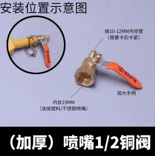 開關閥門泡沫機配件泡沫桶清洗扁嘴噴射式泡泡噴頭洗車高壓鴨嘴氣