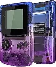 IPS Ready Upgraded eXtremeRate Gradient Translucent Bluebell Replacement Shell Full Housing Cover Buttons for Gameboy Color – Fit for OSD IPS & Regular IPS & Standard LCD –Console & IPS Screen Without