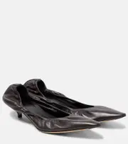 [The Row] The Row Liisa leather pumps AU 8 black