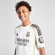 adidas Real Madrid 2025/26 Home Shirt Junior's