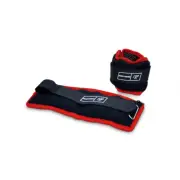 2pc Bodyworx Home Gym Fitness Workout Cardio 2lb/900g Wrist/Ankle Weights Pair