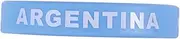Flag Wristband Set (6 Pack) Argentina Flag Silicone Wristband Fashion for Games Matches
