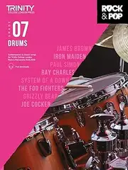 Trinity College London Trinity Rock and Pop Drums Grade 7 Music Book