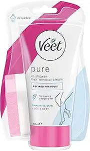 Veet Pure In Shower Hair Removal Cream for Sensitive Skin 150g