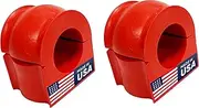 Suspension Dudes PAIR Front Sway Bar Stabilizer CODE RED Bushing Kit FITS Silverado 2500 3500 HD 2011-2019, Sierra 2500 3500 HD, K201777