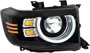 Car Lights Compatible for Land Cruiser LC70 LC72 LC76-LC79 LED Headlight Head Lamp Drl Projector Lens Automotive Accessories