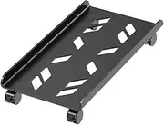 HYTROVE Movable Computer Tower Stand with Casters CPU Holder for Desktop Heavy Duty Mainframe Stand with Brake Design Versatile Storage for Speakers More