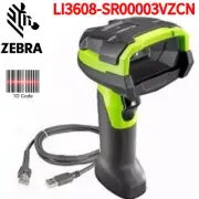 Zebra LI3608-SR00003VZCN 1D USB Standard Range Imager Handheld Barcode Scanner