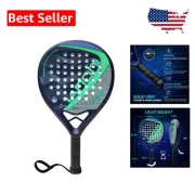 Round Shape Padel Racquet - Perfect Balance & Precision for Serious Players