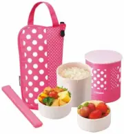 Zojirushi thermal insulation lunch box [0.5] Go Pink SZ-JA02-PA