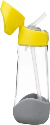Tritan Drink Bottle, Lemon Sherbet, 600 Ml Capacity