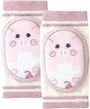 [Generic] Baby Knee Pads, Toddler Knee Pads for Crawling, Comfortable Knee Pads for , Elbow Pads, Crawling Knee Pads, Non-Slip Walking Protection, Adjustable, Protective Gear for , Light-pink,