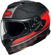 Shoei 0119-1901-08 GT-Air II Tesseract Helmet XXL Flat Black/Red