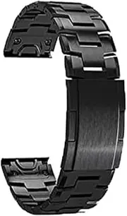 [RAYESS] 22 26mm Strap Watch Band Titanium Alloy Replacement For Garmin Fenix 6 6X Pro 5 Plus Fenix 7X 7 Wristband Bracelet Accessories