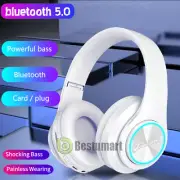 White Bluetooth Gaming Headset Mic For XBOX One PS4 Headphones Microphone Beats