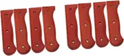 MAGICLULU 2 Sets Tool Handle Accessories Utensils Block Craft Handles Pantry Gadget Holder Kitchen Drawer Knifes Dividers BPS Replacement Tools Drawer Organizer Ergonomic Sink Red Pear Wood