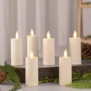 Luminara Flameless LED Votive Candles With Remote Moving Wick 1.75"×3"