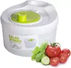 Salad Spinner Lettuce Vegetable Dryer Food Grade Bowl with Swivel Handle Colande