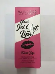 Wonder2 Your Jet Set Lips, Travel Size Lip Plumping Gloss & Liner, Nude