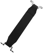 SWOOMEY Detachable Leather Luggage Handle Vintage Box Handle for Guitar Amp Cabinet Drawer More Black