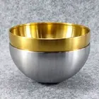 1Pcs Dining Utensils Stainless Steel Bowl Food Container Mixing Tableware Dish