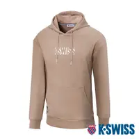 在飛比找PChome24h購物優惠-K-SWISS Hoodie 連帽上衣-男-棕