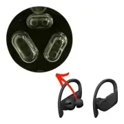 Beats Powerbeats Pro Beats X Earbuds Rubber Replacement Ear Tips (Black)